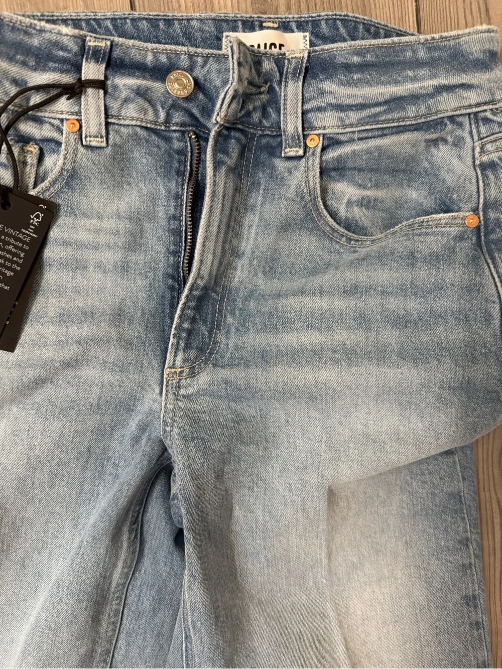 PAIGE Sasha High Rise Wide Leg Jeans - Picture 2 of 5